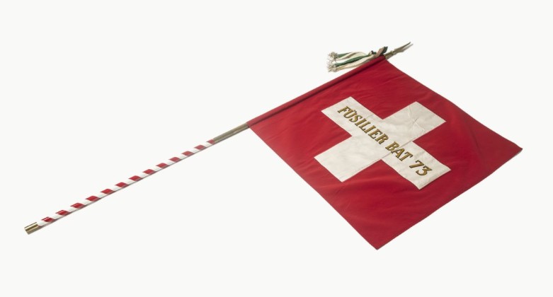 Fahne: Thurgauer Füsilier Bataillon 73